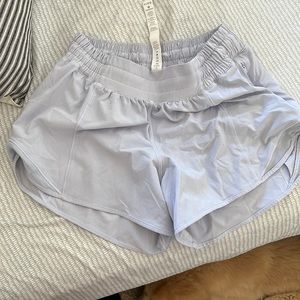 Lulu lemon lavender athletic shorts